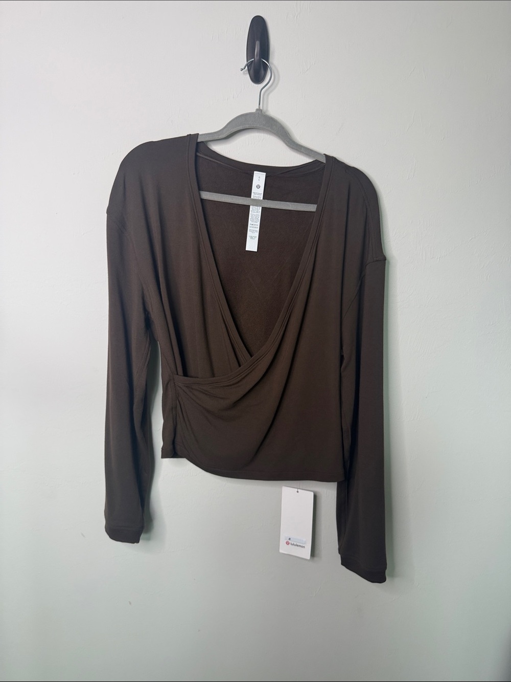lululemon Be Calm Wrap Front Long Sleeve